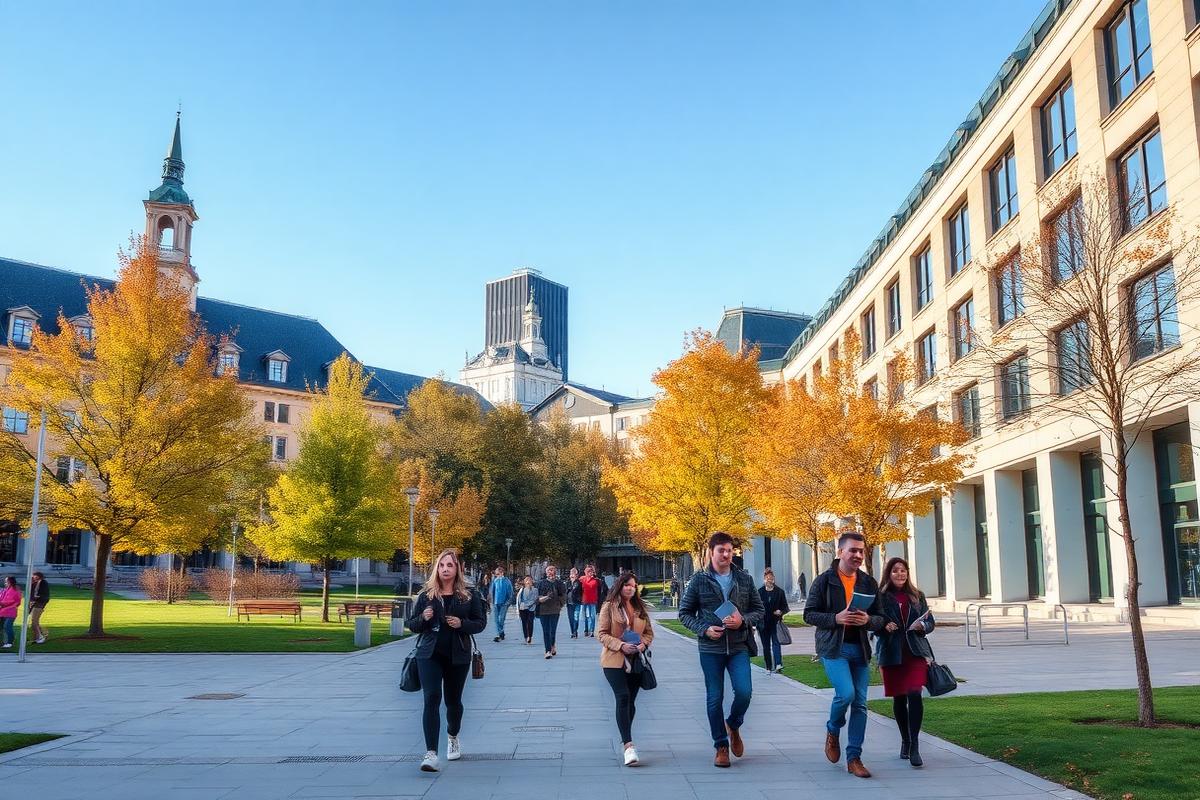 German university campus